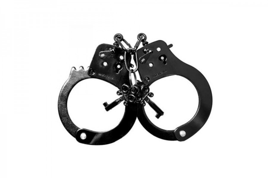 Fetish Fantasy Anodized Metal Hand Cuffs