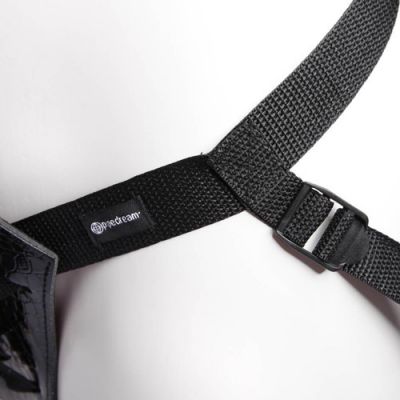 Unisex strap on harness with dildo