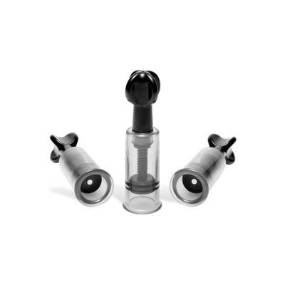 Master Series Set of 3 Suction Cylinders Nipple Stimulators