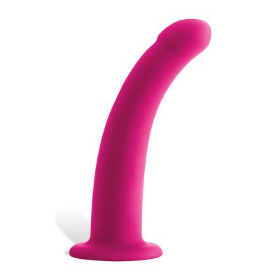 nsnovelties Harness Compatible 5 6 Curved Silicone Dildo Set
