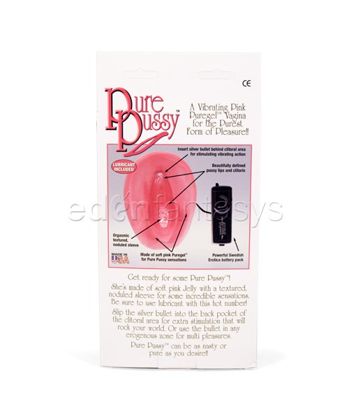 Pure pussy vibrating