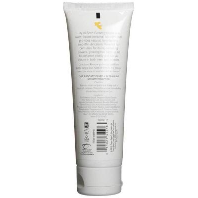 Liquid Sex Ginseng Boost Lube Water Based Lubricant 4 oz