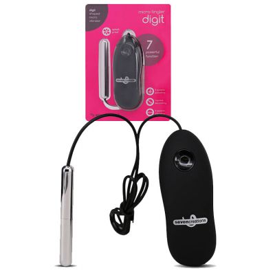 Seven Creations 3 Bullet Vibrator with Wired Remote