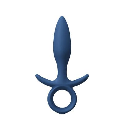 Renegade Vibrating King Plug Small Blue