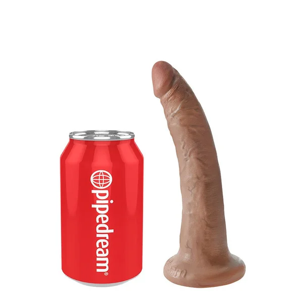 King Cock 7 Inch Realistic Dildo with Suction Cup — image 11 of 13