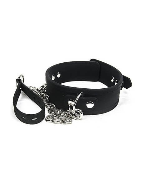 Bound to Please Silicone Collar and Lead Set