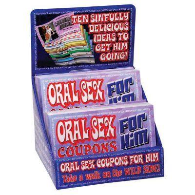 Oral Sex Coupons For Him