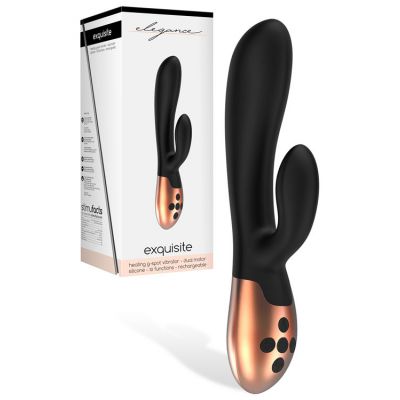 Shots Toys 7 9 Silicone Rabbit Vibrator with Heating