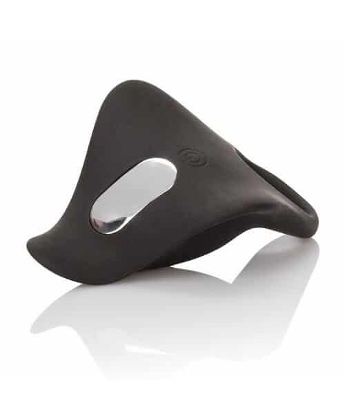 Silicone USB Rechargeable Remote Control Pleasurizer Couples Cock Ring — image 5 of 9