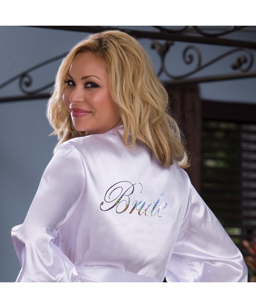 Bride robe and babydoll