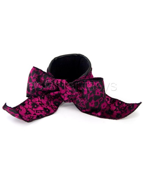 Silk sashay cuffs
