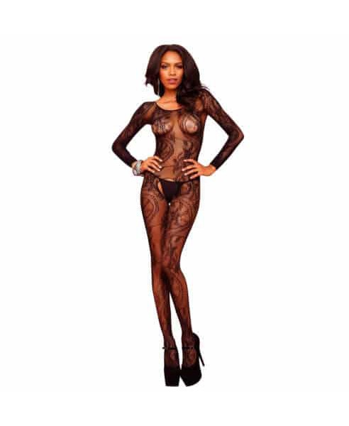 Leg Avenue Swirl Lace Bodystocking — image 5 of 9