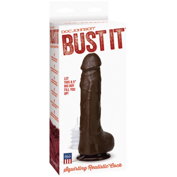 Bust It Squirting Realistic Cock