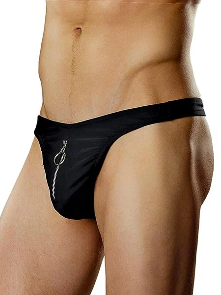 Male Power Zipper Thong — image 11 of 11
