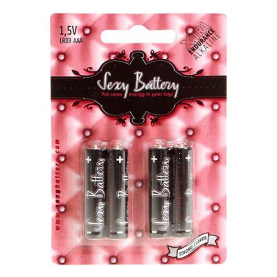 Sexy battery AAA 4 Pack