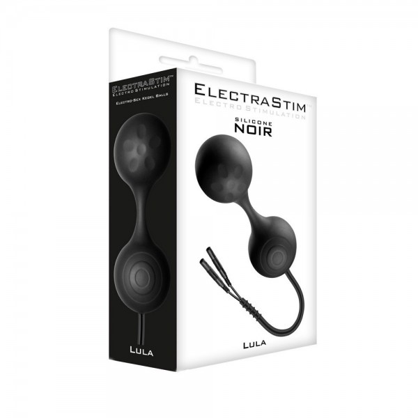 ElectraStim Silicone Noir Lula Electro Jiggle Kegel Balls