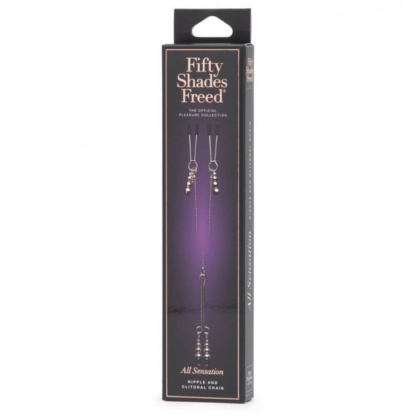 Fifty Shades Freed All Sensation Nipple and Clitoral Chain