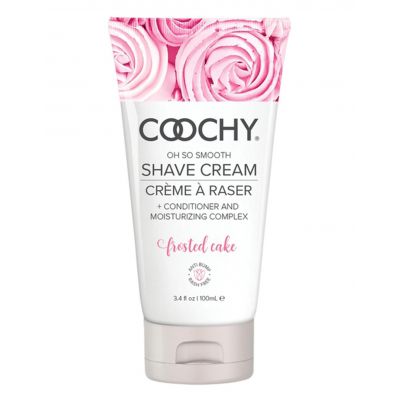 Coochy Shave Cream Frosted Cake