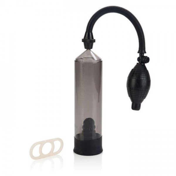 Precision pump with erection enhancer