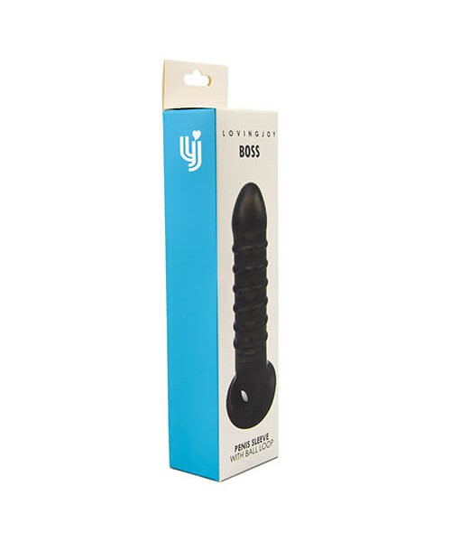 Loving Joy Boss Textured Penis Sleeve with Ball Loop