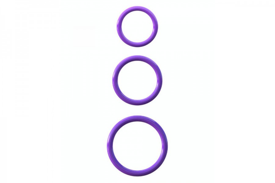 Fantasy C-Ringz Silicone 3-Ring Stamina Set
