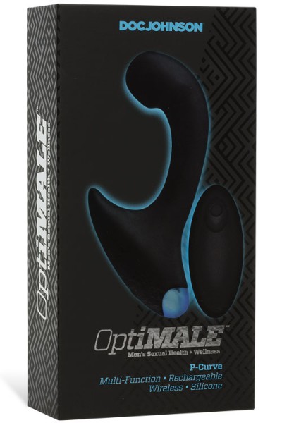 Doc Johnson Vibrating 5.5" Prostate Massager with Wireless Remote