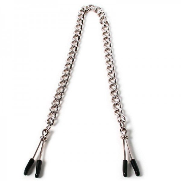 Erotic Chain-Linked Nipple Clamps — image 5 of 5