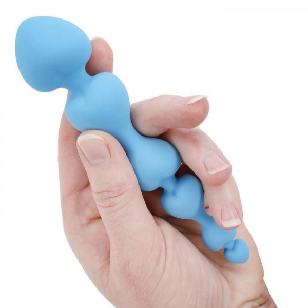 Silicone Beaded Butt Plug