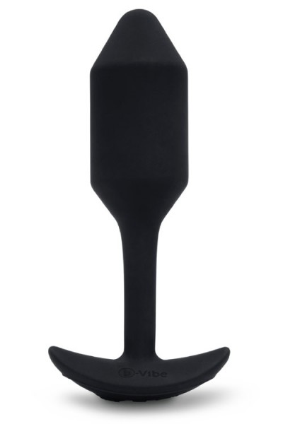 B-Vibe Vibrating Weighted 4.3" Snug Plug - Medium