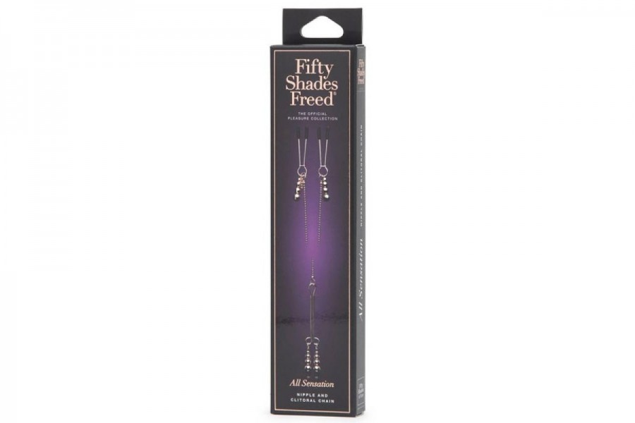 Fifty Shades Freed All Sensation Nipple and Clitoral Chain
