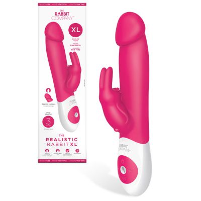 The Rabbit Company 9 8 USB Rechargeable Realistic Rabbit XL Vibrator