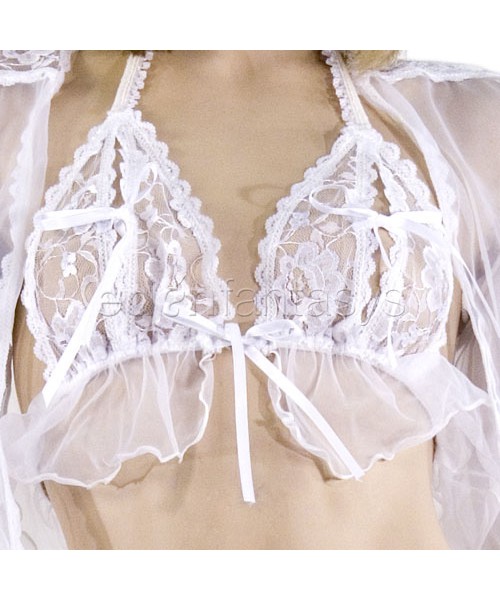 Celestial weave peignoir