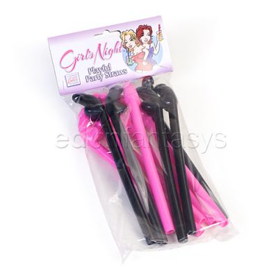 Playful party straws