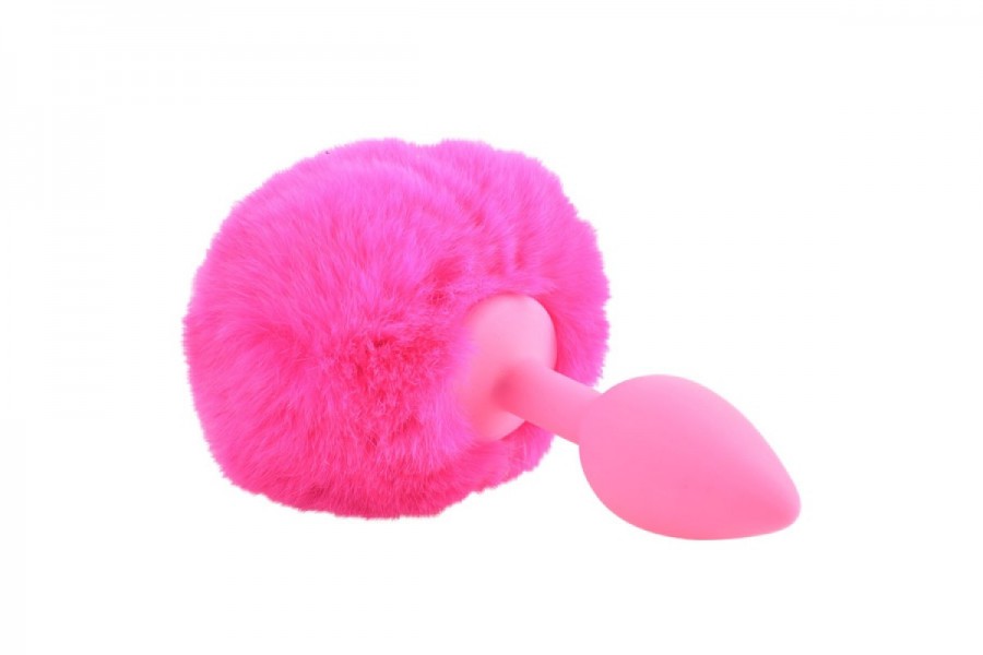 Neon bunny tail