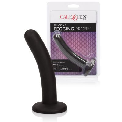 California Exotic 5 Silicone Pegging Dildo with Suction Cup Base