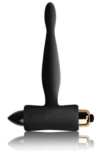 Rocks Off 4.8" Tapered Silicone Butt Plug with Removable Bullet