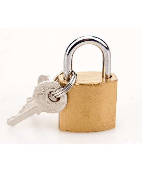 BOUND Padlock and Key