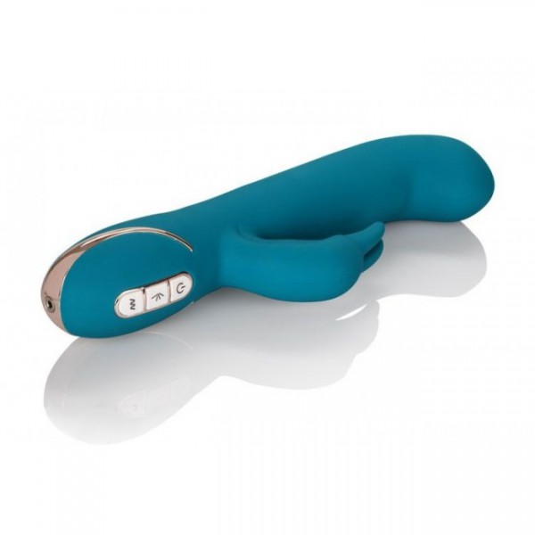 California Exotic 8.5" USB-Rechargeable Rocking Jack Rabbit Vibrator