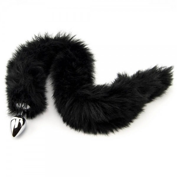 Black Panther Tail With Medium Butt Plug