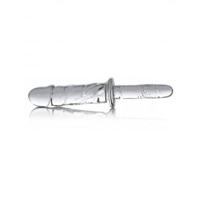 Master Series Brutus Glass Dildo Thruster