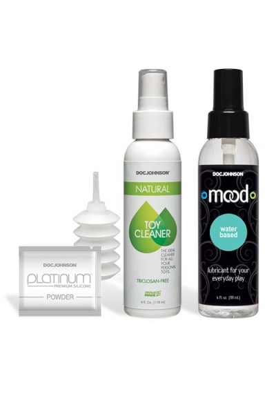 Doc Johnson Premium Strap-On Silicone Penetration Set