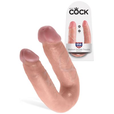 Pipedream 13 5 U Shaped Double Trouble Dildo