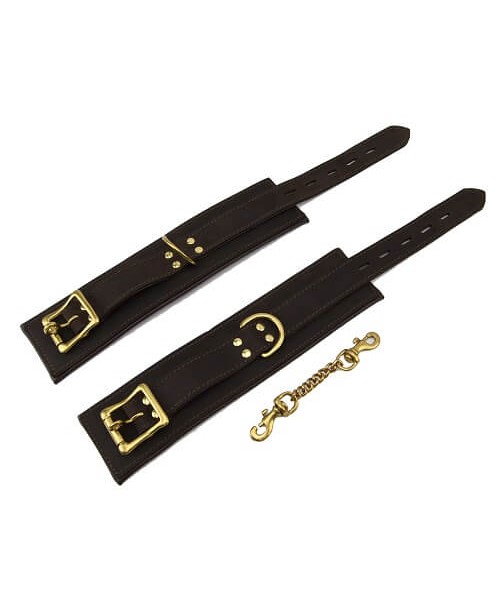 BOUND Nubuck Leather Wrist Restraints