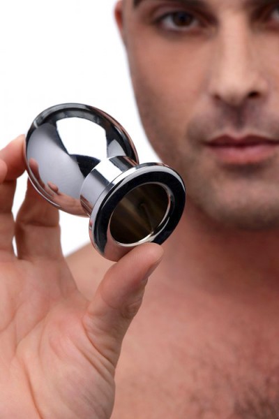 Master Series 3" Hollow Aluminium Butt Plug