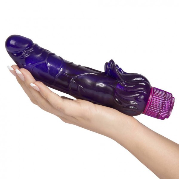 Lovehoney Triple Tickler Realistic Purple G-Spot Dildo Vibrator 5.5 inch