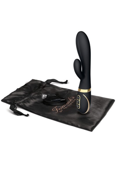 Frederick's of Hollywood Rechargeable Silicone 8.5" Rabbit Vibrator