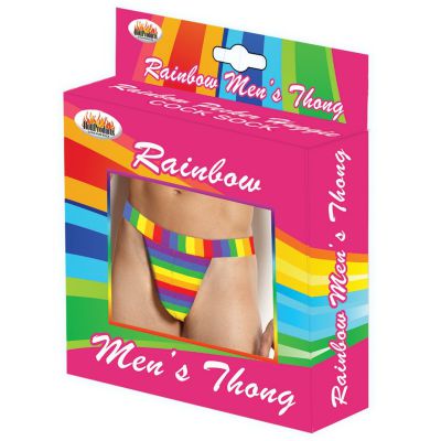 Rainbow Men s Thong