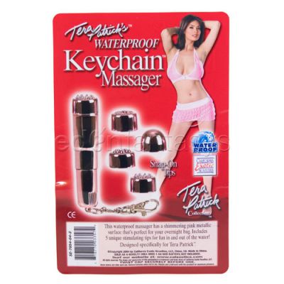 Tera Patrick s waterproof keychain massager