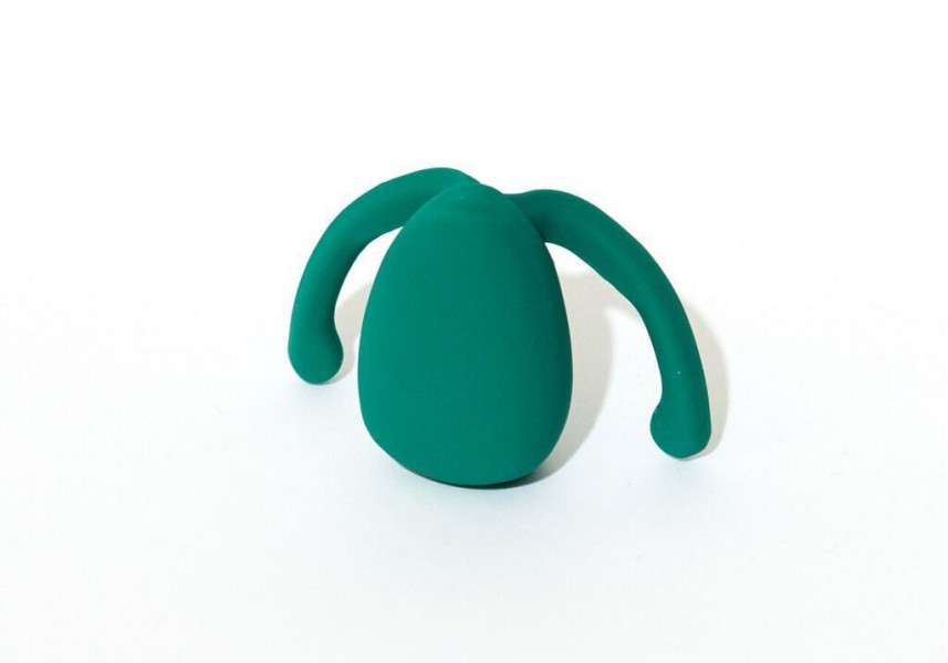 Dame Eva II USB-Rechargeable Hands-Free Silicone Clitoral Vibrator