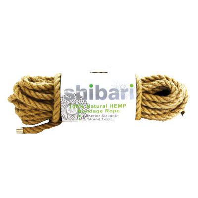 Shibari Rope 100 Natural Hemp 10m